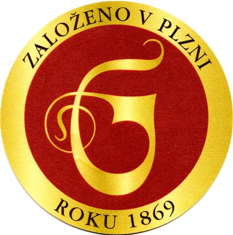 plzen pl-cz gambrinus zalozeno 1-5a (rund215-u roku 1869) 